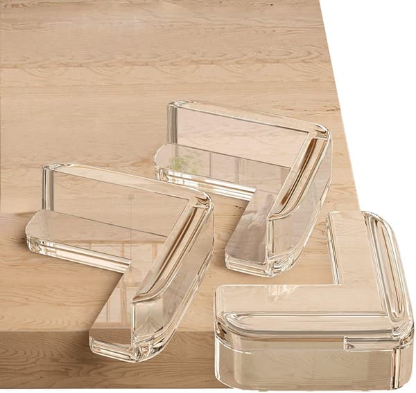 Babyhörnskydd för bord, Transparent Möbelhörnskydd