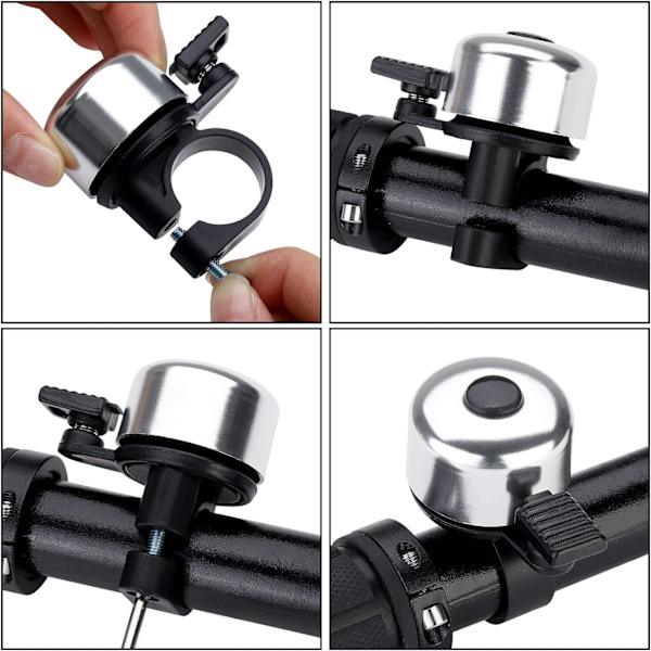 Cykelklocka i Aluminium (Silver)