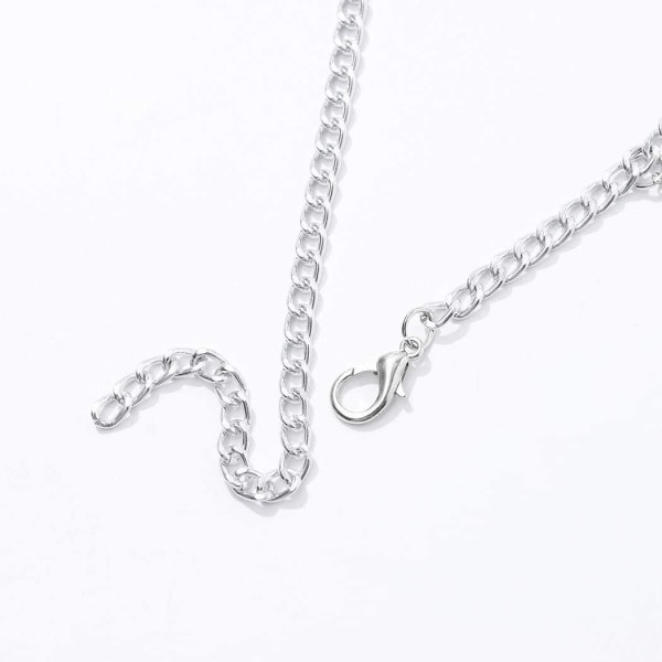 Crystal Belly Button Chain Beach Layered Body Chain midja smycken