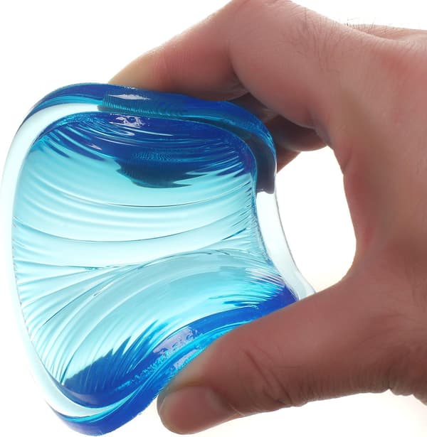 Myk håndleddstøtte, Gelkrystaller, Hjerteformet, Ergonomisk Krystall