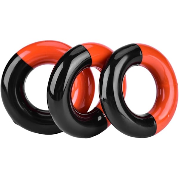 3 stycken golfviktade ringar Golf Swing Ring Viktad ring för träning
