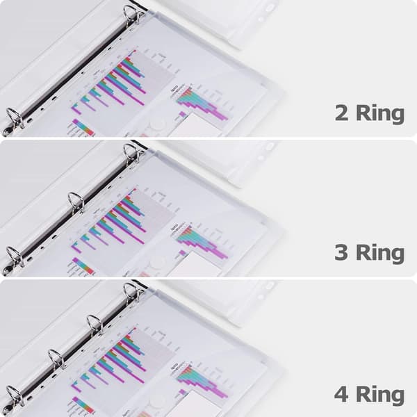 36x A4 Dokumentmappe - Transparent Lomme A4 Dokumenter Wa
