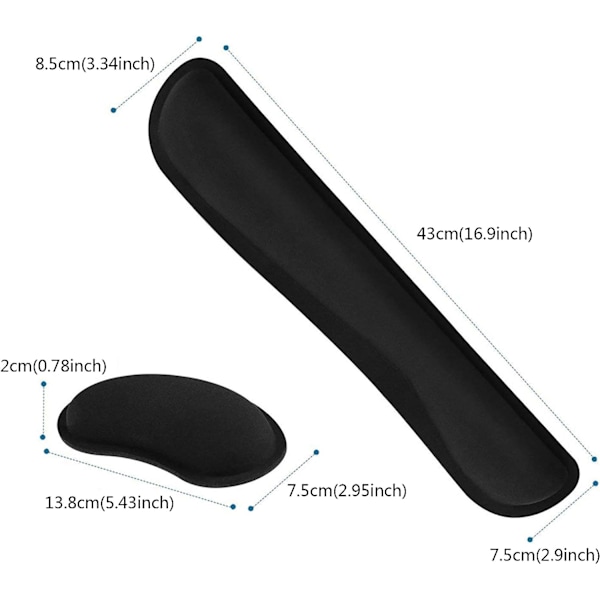 Tangentbordshandstödet och Gel-Mus Handstödet, Ergonomiskt Handstödet