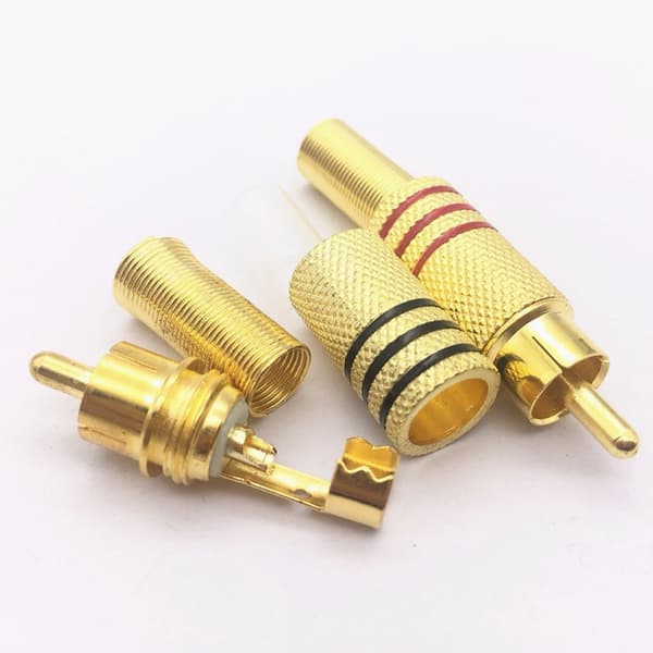 RCA Han, RCA Terminal Lydforbindelse, RCA Loddeforbindelse, RC DXGHC