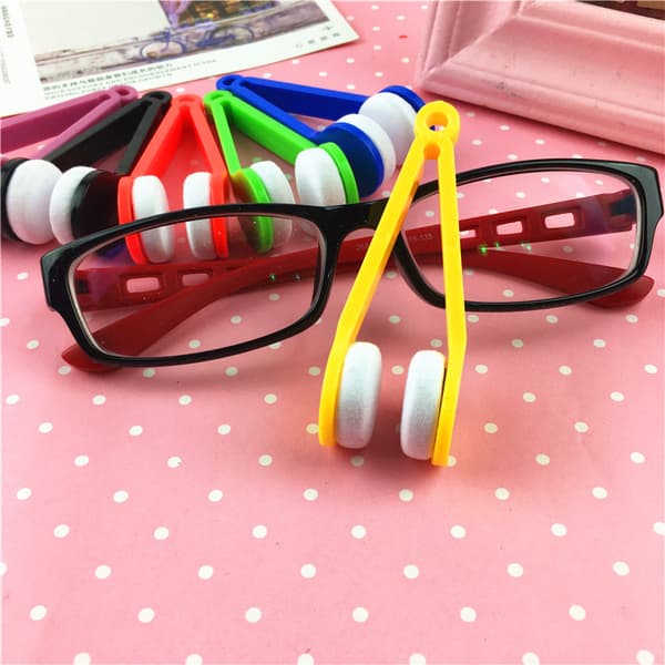 20 Pak Mini Bærbare Mikrofiber Brille Rengøringsmidler