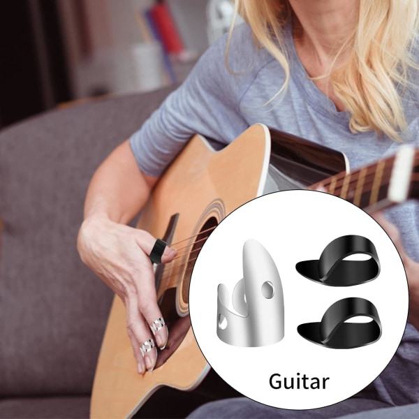 Sett med 12 plukker for gitar, banjo DXGHC