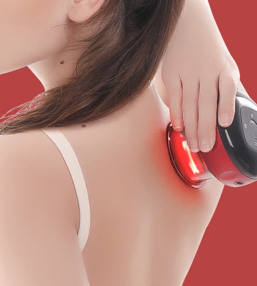 Elektrisk Koppmassage Scrapping Therapy Massager Elektrisk Kopp