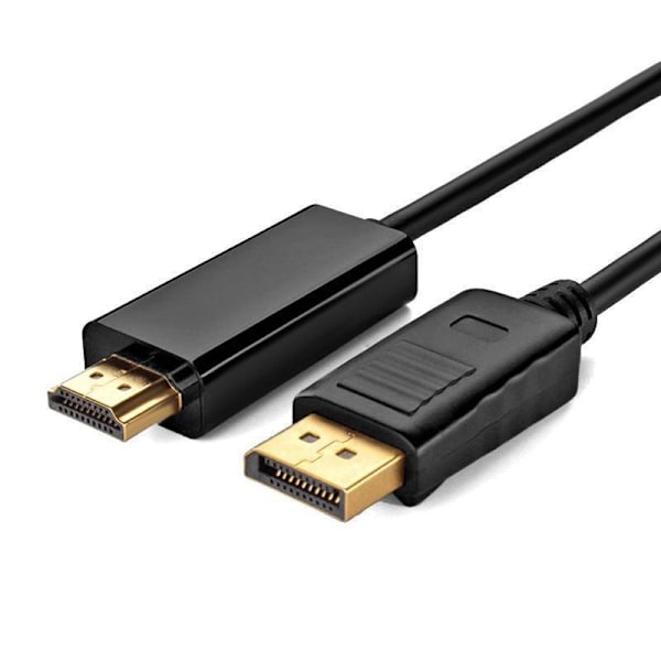 DP till HDMI överföringskabel displayport till HDMI guldpläterad hd c