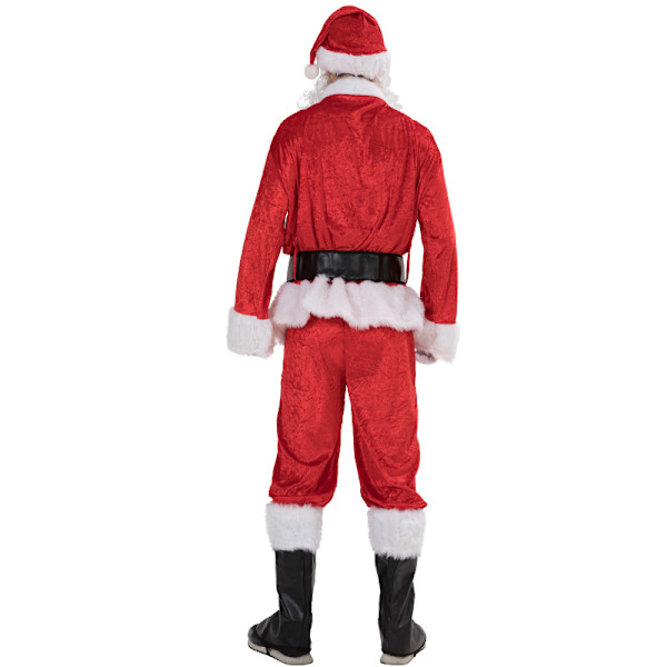 7-delad Jultomte-set Deluxe Masonite Sammet Julset