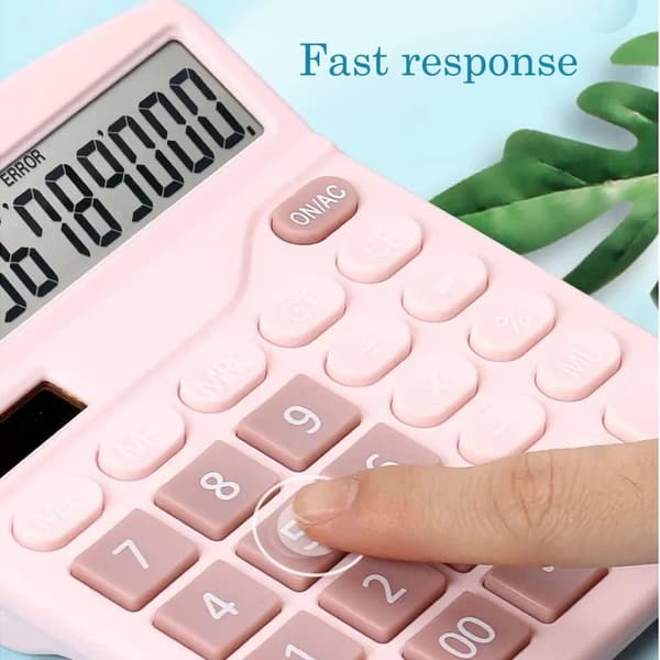 Mini Desktop Digitalräknare, 12-Bit Smart, Fickstorlek, Solcellsdriven