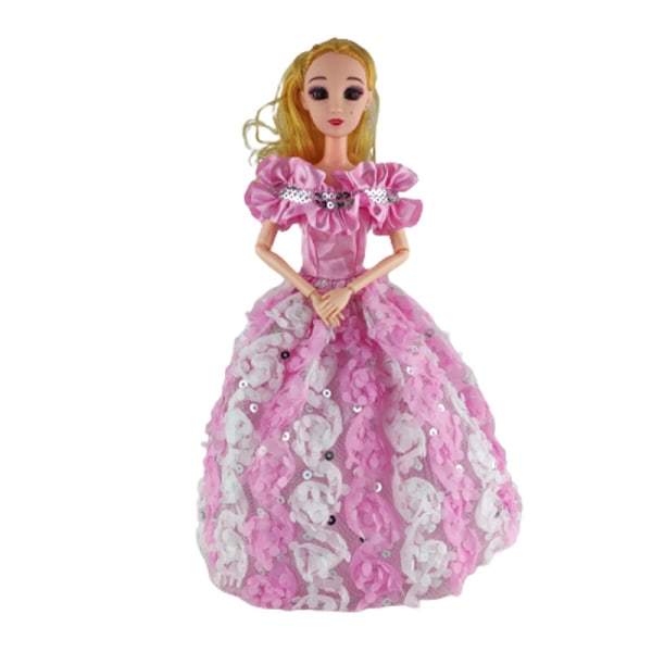 5 stk 30 cm Dukkeskjørt Barbie Prinsesse Dukkeskjørt Jente Klesplagg