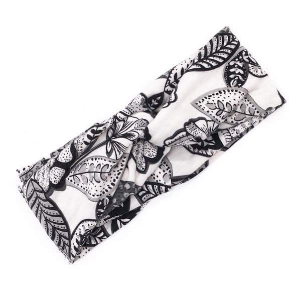6 stk. Hodebånd for kvinner Hodebånd Turban Myk Blomst Bomull H