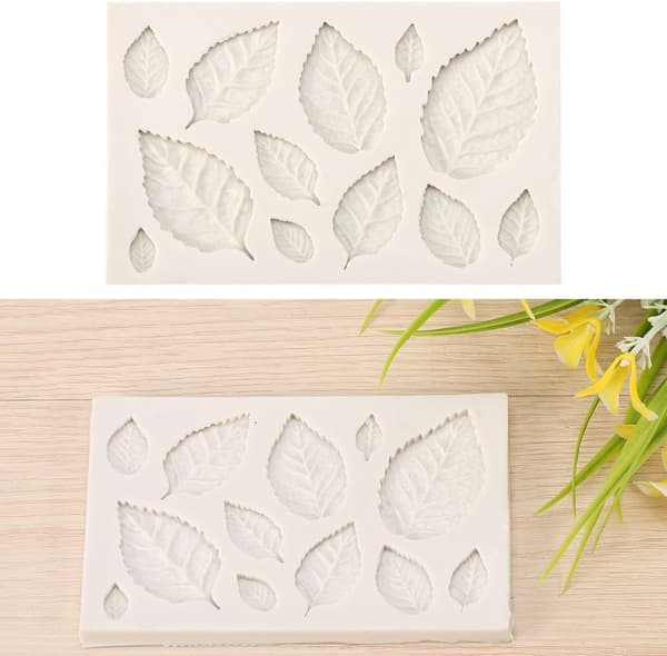 3D Silikonplader til Sukkerpasta, Kager og Chokolade, Form Dekoration