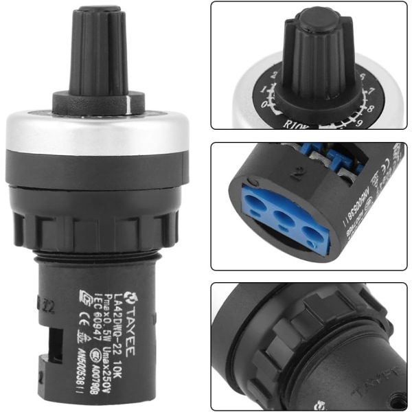 Panelmontert 10K Potensiometer VSD VFD for variabel hastighetsdrift I