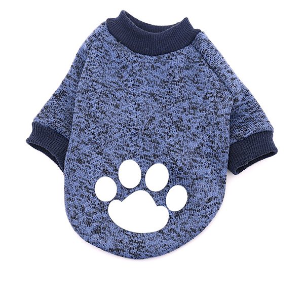 Huvtröja för husdjur Höst/vinter klor tryckt hoodie Kattkläder hund cl