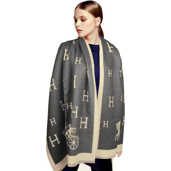 Sjal för Kvinnor Pashmina Silkeslen Sjal Wrap för Kvälls Klänning B