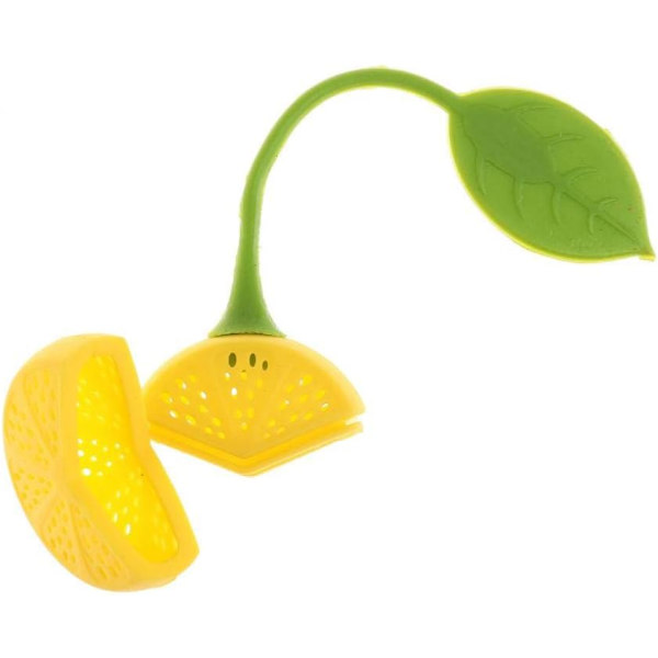 2 st Teinfuser, Återanvändbar, Citronformad Filterdiffuser Loo DXGHC