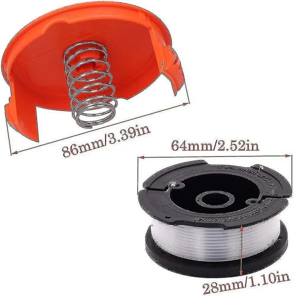 Black+decker A6481 Spole + 6 Pack Line För Reflex StrimmerBY