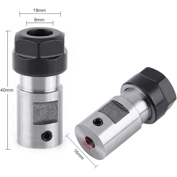 ER11 5mm Moottorin Akseli Teräksinen Moottorin Puristime CNC-Porauksen ja Jyrsinnän DXGHC