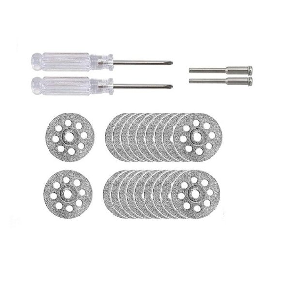 Timantti Leikkaus, 24 kpl 22mm Mini Timantti Sahatera Leikkauslevy S