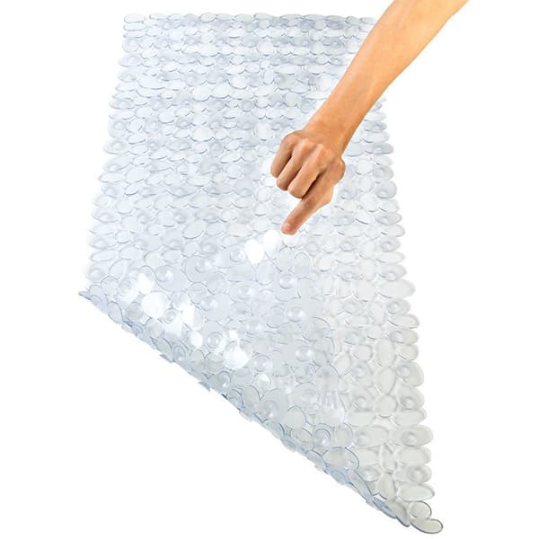 Halksäker Badmatta, Mögelresistent, Extra Lång, Antibakteriell, BPA-Fri, L