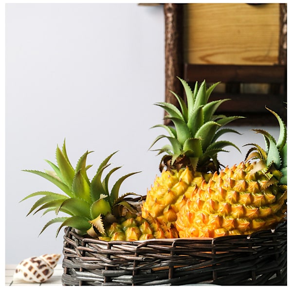1 kpl Realistinen Tekohedelmä Väärennös Ananas Koti Kaappi