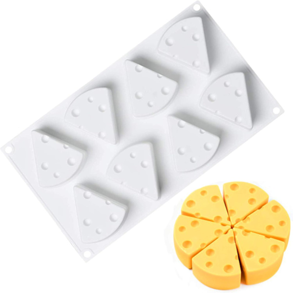 3D Silikonform i Form af Ost Silikonform til Che DXGHC