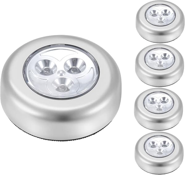 5 set IPOW LED batteridrivna trådlösa nattlampor att fästa