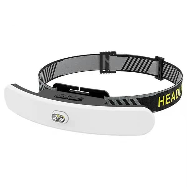 Stor flomlys LED hodelykt USB lading hodeplagg sterk li