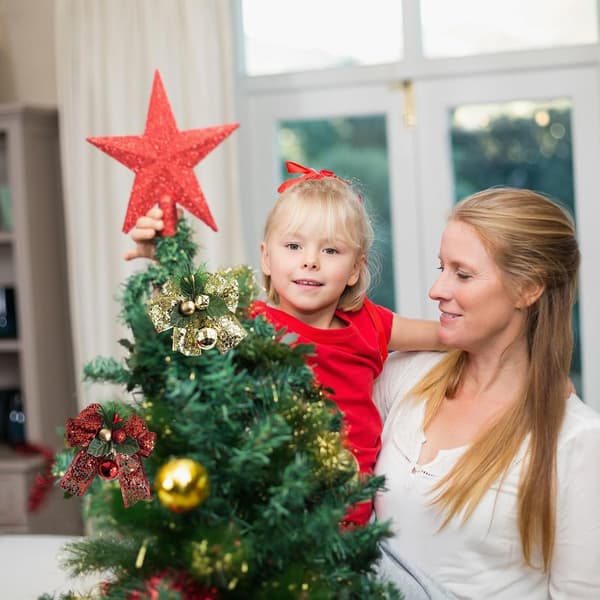 2 stykker juleklokker i metall, store juleklokker DXGHC
