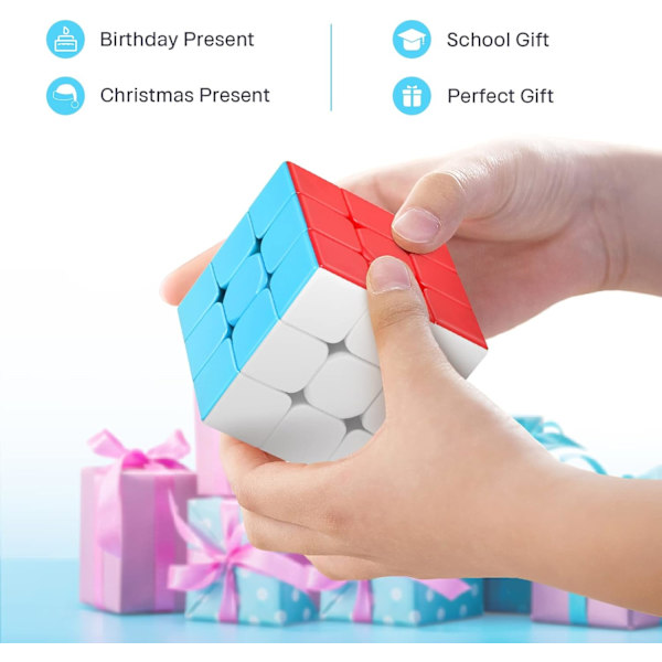 Pyraminx Cube Trekant Cube, Puslespil Pyramide Magic Cube 3x3 St DXGHC