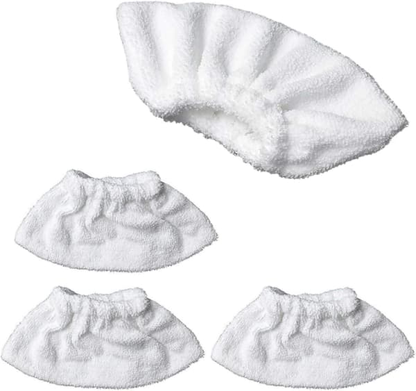 4-pak Mikrofiber Damprensningstilbehør til Manuel Dys, S