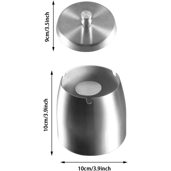 Stor Askebeger Utendørs Askebeger Deodorant Askebeger Lukket Askebeger