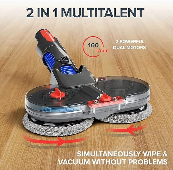 For DYSON Dyson v6v7v8v10 støvsuger elektrisk mopphode våt an