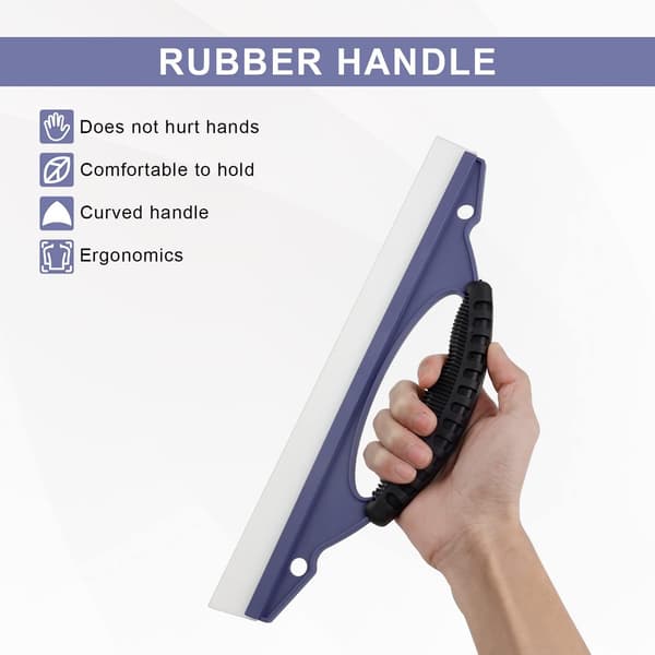 Vinduesskraber, Bruse Squeegee 31cm Lang, Hængende Blød Gummi H