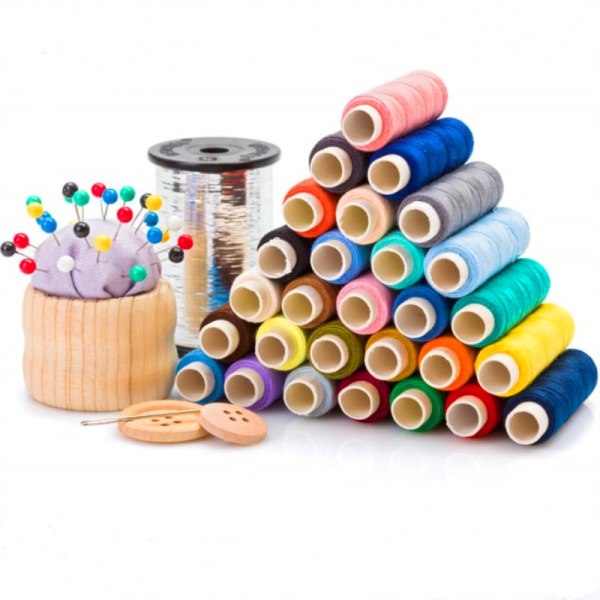 Manuaalinen DIY-ompelulankapaketti 30 väriä kiinteä ompelulankasetti