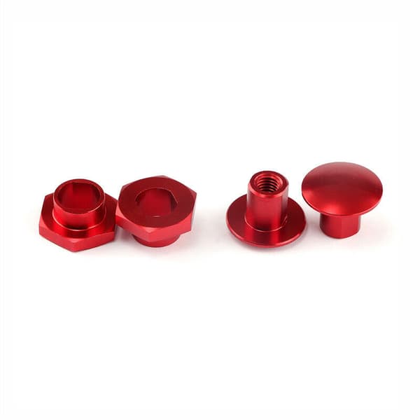 Rød Bagrude Struts Hardware Kit til 92-95 Honda Civic 3D Hatch