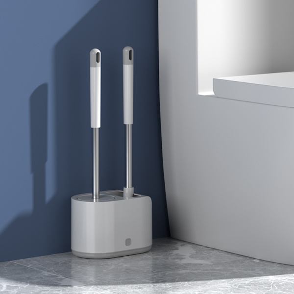 WC-plungeri ja -harja, 2-in-1 WC-harja ja -plungerisetti