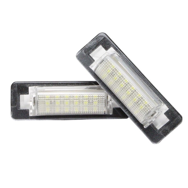 Benz W210 E300 E320 E420 W202 4D C230 C280 C43 AMG LED-rekisterikilven valot