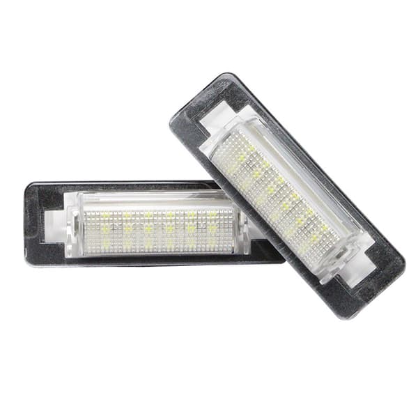 For Benz W210 E300 E320 E420 W202 4D C230 C280 C43 AMG LED Nummerplate