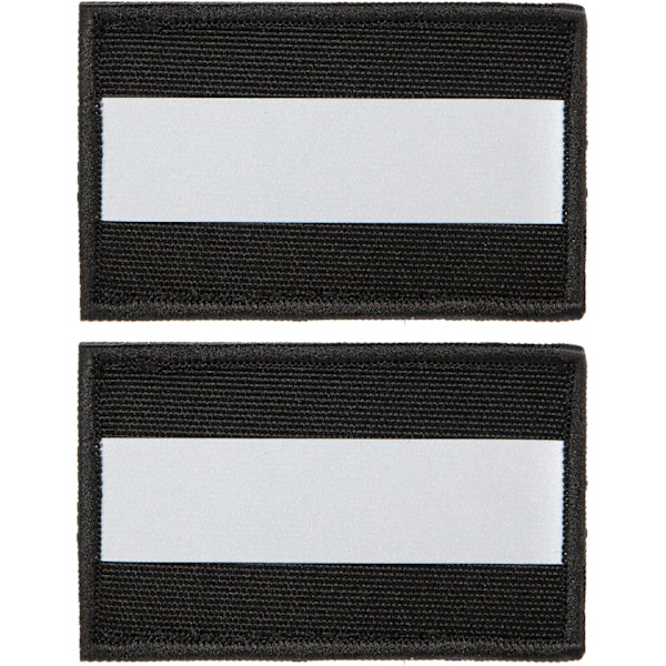 2 Reflekssikkerhetslapper, Borrelås, Sikker DXGHC
