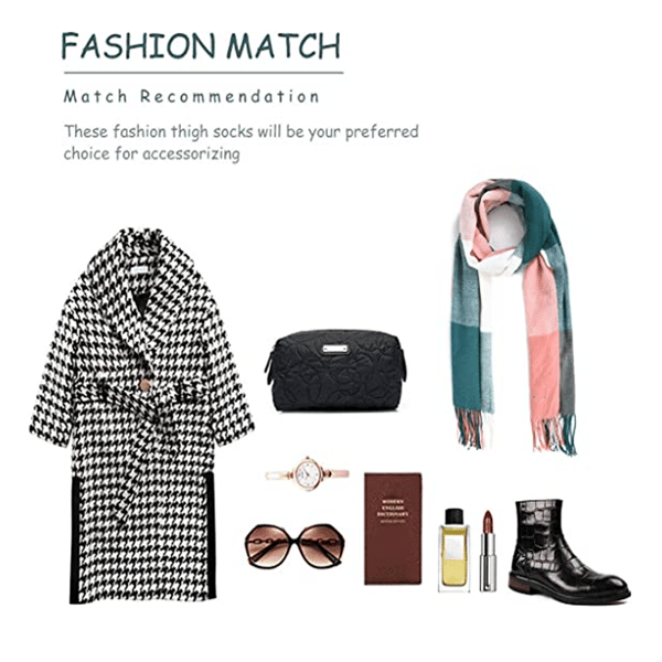 Vintertartan skjerf - Kvinne Lang Rutete Skjerf Varmt Ull Britisk