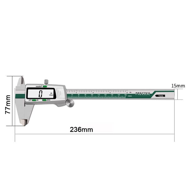Skyvemåler, Digital Mikrometer Skyvemåler, Verni