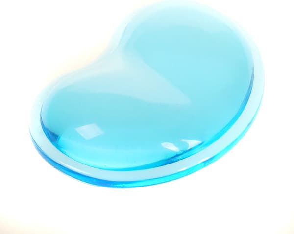 Myk håndleddstøtte, Gelkrystaller, Hjerteformet, Ergonomisk Krystall