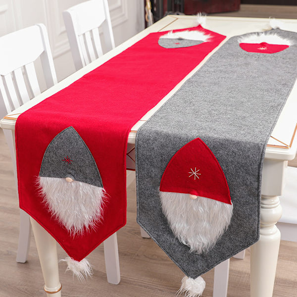Stof Julebordløber Jule Skovfolk Bryllup Tab