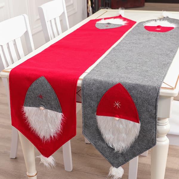 Tyg Julbordstablett Julskog Människor Bröllop Tab