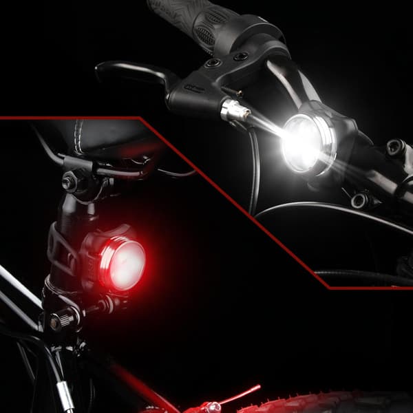 2-pakkia MTB-takavalot USB-ladattavat pyörävalot Pyörä