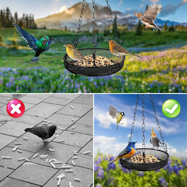 Lintupönttö, riippuva lintupönttö, villilintupönttö, verkko-lintupönttö