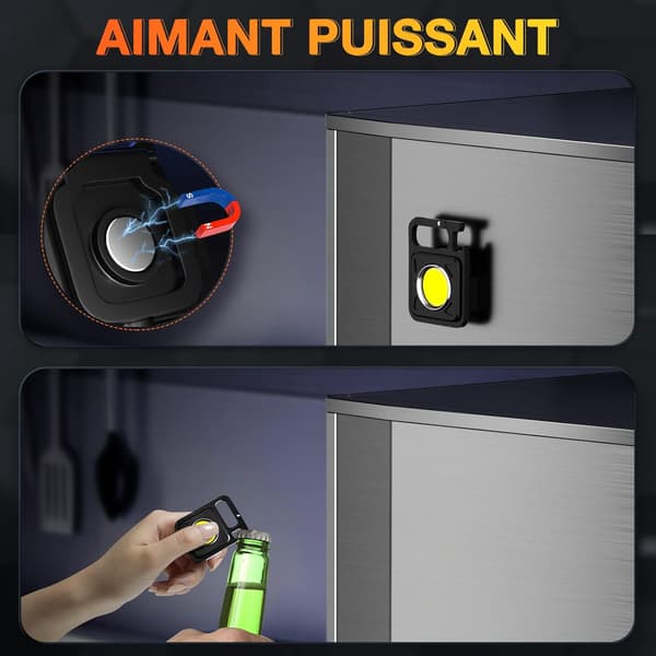 Kannettava Led-taskulamppu, Mini Led-taskulamppu, Mini Ladattava F