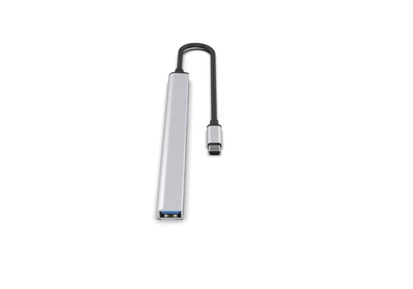 USB-hub med 7 portar, typ C, förlängare